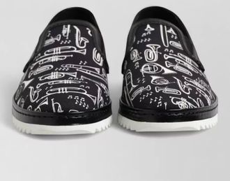 Dolce & Gabbana printed slip-on sneakers