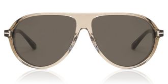 Tom Ford FT1023 MARCUS 45A Mens Sunglasses Brown Size 60