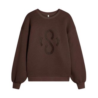 Summum Dames, Sweatshirts & Hoodies, Bruin, Maat: S Jersey