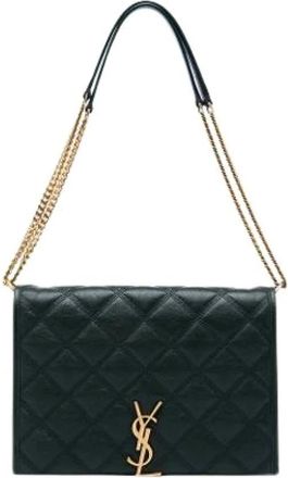 Saint Laurent Pre-owned Small Becky - - Pre-owned - Donna - Verde - ONE SIZE