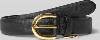 Lauren Ralph Lauren Gürtel aus Rindsleder mit Charm in Black, Größe XL