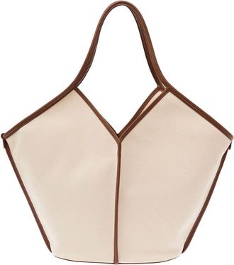 Hereu Beige Calella Tote Bag