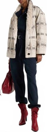 Isabel Marant Qayla Jacket In Ecru
