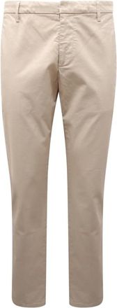 Dondup Stijlvolle Italiaanse broek - Heren - Slim Fit Broeken - Beige - W36 - Broeken