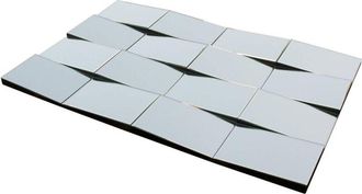 Itamoby Specchio Bologna da parete, realizzato da pi&ugrave; specchi, per bagni e camere da letto