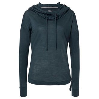 super.natural Funnel Hoodie Hoodie f&uuml;r Damen | blau