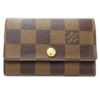 Louis Vuitton Pre-owned Wallets, female, Brown, Size: ONE SIZE Pre-owned Canvas Wallet