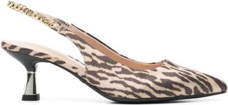 Liu Jo Multicolor Ballerinas voor Vrouwen - Dames - Pumps - Bruin - 41 EU - Polyester - Schoenen