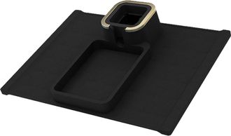 Infinite Getr&auml;nkehalter F&uuml;r Sofa Armlehnenablage Mit Schwarzen, Rutschfesten Silikongewichten 43 X 32 Cm