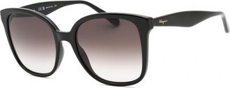 Ferragamo SF1072S 001 Womens Sunglasses Black Size 56