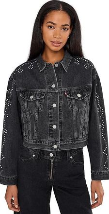Levi's Shrunken 90s No Pleat Womens Jacket Bejeweled : LG, Cotton