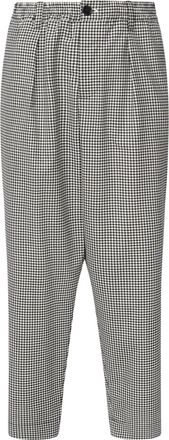 Marni Checked Wool Trousers