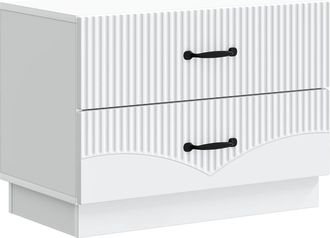 vidaXL Armario De Noche 62 X 34,5 X 44,5 Cm Madera De Ingenier&iacute;a Vidaxl