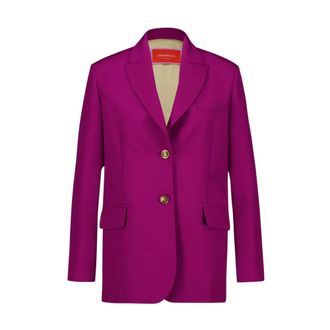 La DoubleJ Blazers, female, Purple, S, Purple Wool Jones Jacket