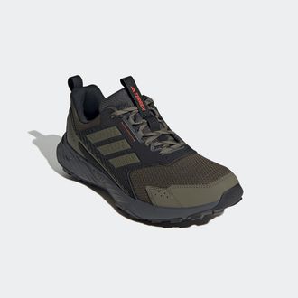 ADIDAS TERREX Trailrunningschuh ADIDAS TERREX TRACEFINDER, Herren, Gr. 41, orange (olive strata, olive strata, semi impact orange), Textil, Schuhe Trailrunningschuh