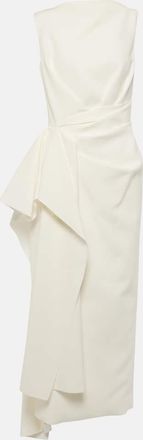 Roksanda Ilincic Calatrava crepe midi dress