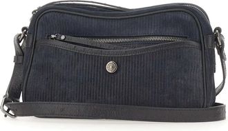 Gianni Chiarini Cora Crossbody Bag - Dames - Schoudertassen - Blauw - ONE Size - Leer - Tassen