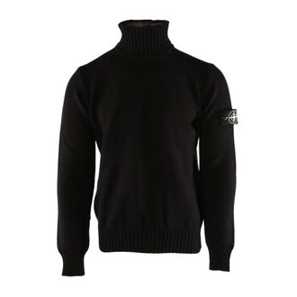 Stone Island Heren, Truien, Zwart, Maat: S Katoen