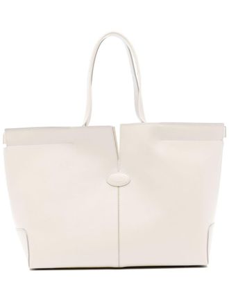 Tod's Di Bag Folio Small Leather Tote Bag