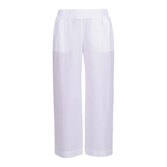 ottod'Ame Cropped Trousers, female, White, Size: 2XS Pantalone Guenda