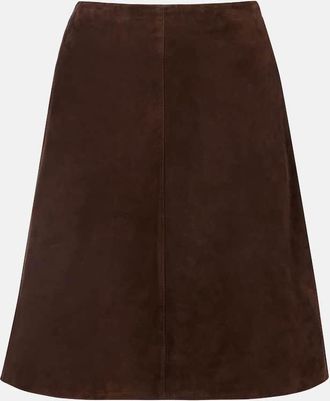 Toteme Gonna in suede