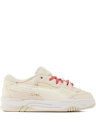 Puma x X-Girl 180 Beige sneakers - women - Calf Leather/Calf Suede/Fabric/Rubber/Fabric - 7.5 - Neutrals