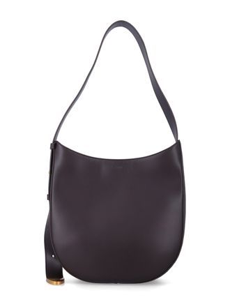 Sessun Grande Amo Leather Hobo Bag