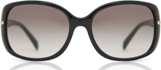 Prada PR 08OS CONCEPTUAL 1AB0A7 Womens Sunglasses Black Size 57