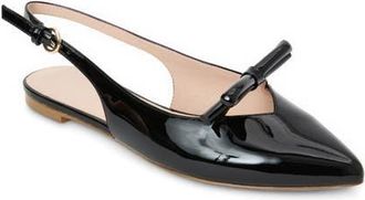 Jack Rogers Lennox Slingback Pointed Toe Pump in Black at Nordstrom, Size 9.5