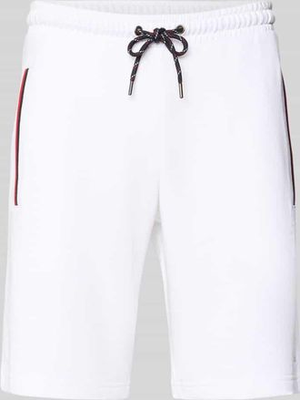 Christian Berg Shorts mit elastischem Bund in Weiss, Gr&ouml;&szlig;e 3XL