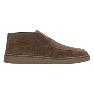 Estro & Luminara Schoenen, Heren, Bruin, 45 EU, Leer, Hoge instap moccasins