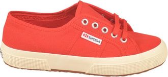 Superga Klassieke Canvas Sneakers - Dames - Sneakers - Rood - 37 1/2 EU - Schoenen
