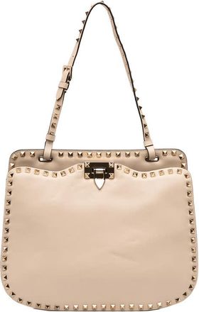 Valentino Pre-owned Valentino Leather Rockstud Shoulder Bag Ladies BS-AWB859BOL3