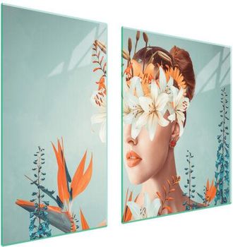 OEM Placa Protectora De Vidrio Para Estufa 90x52 Mujer