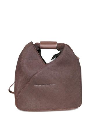 Maison Margiela handle tote bag - Brown