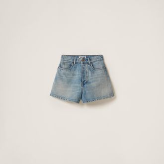 Miu Miu Denim shorts