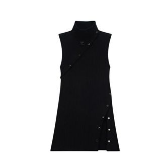 Courrèges Dames, Truien, Zwart, Maat: M