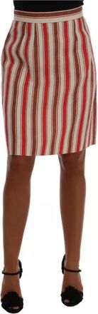 Dolce & Gabbana Dames, Rokken, Veelkleurig, Maat: XS Katoen