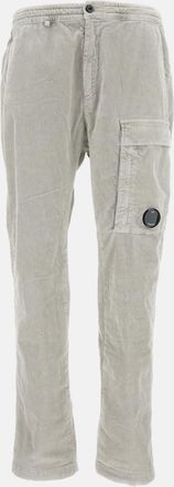 C.P. Company Grey Corduroy Cargo Pants