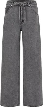 Second Female Dames, Jeans, Grijs, Maat: XL Denim