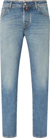 Jacob Cohen Pantaloni Slim Cropped - - Jeans - Uomo - Blu - W40