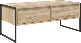 vidaXL Coffee Table Sonoma 100 x 46 x 40 cm Engineered Wood vidaXL