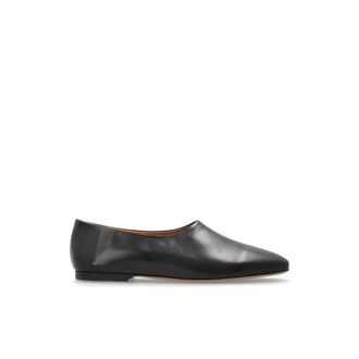 Jil Sander Flats, female, Black, Size: 7 1/2 US Leather Ballerinas