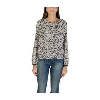 Street One Blouse met lange mouwen en print - Dames - Blouses & Shirts - Veelkleurig - Maat: XS