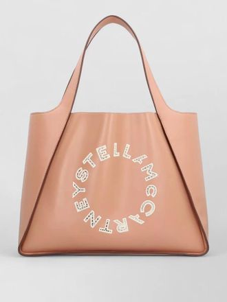 Stella McCartney vegan logo tote bag shoulder carry