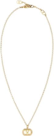 Valentino Garavani VLogo Signature Ketting - Dames - Kettingen - Geel - ONE Size - Accessoires