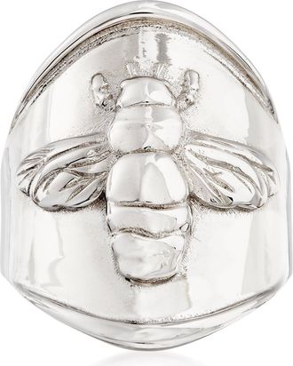 Ross-Simons Italian Sterling Silver Bee Ring