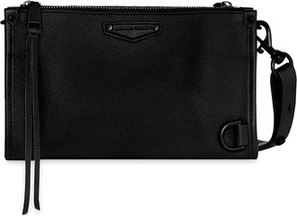 Rebecca Minkoff Small Mab Leather Crossbody Bag in Black at Nordstrom
