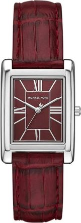 Michael Kors Reloj rectangular Essex - Accessories - Mujer - Rojo - ONE SIZE