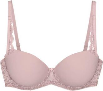 Triumph Amourette Wired Padded Bra in Mauve Rose at Nordstrom, Size 38D